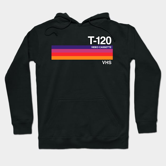 Dusk Video Cassette VHS Hoodie by kaeru